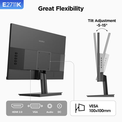 KOORUI E2711K 27-inch IPS FHD 144Hz Business Monitor