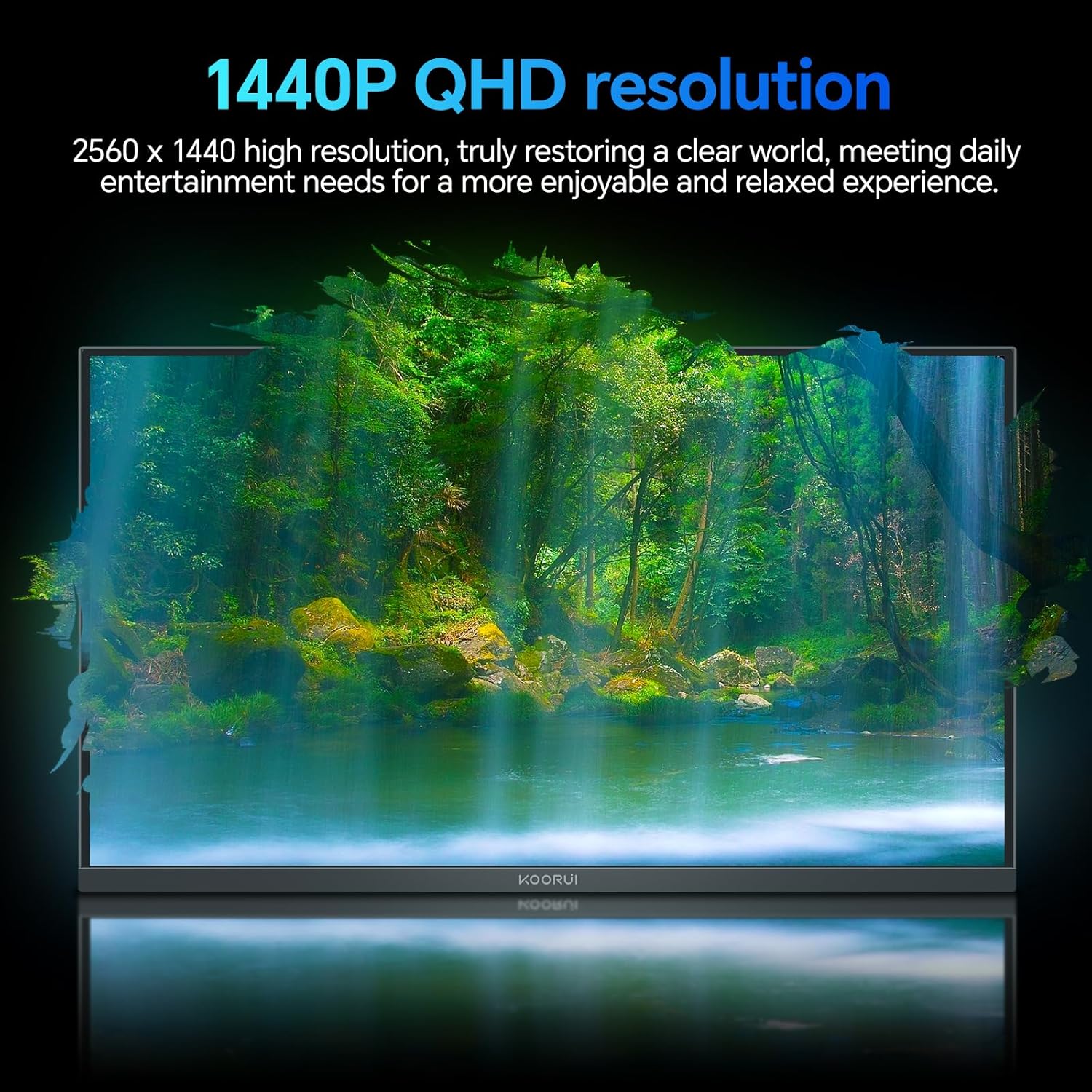 KOORUI E2721F 27-inch IPS QHD 100Hz Business Monitor